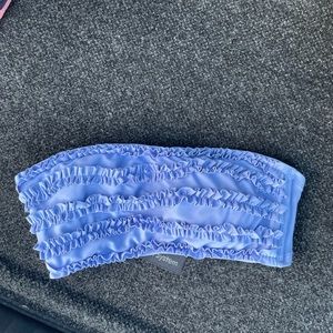 Bandeau swim suit top